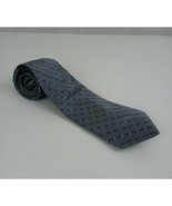 Stafford Silver Tie With Blue Horizontal Stripes - $306.08 MXN
