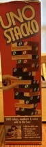 UNO Stacko Game for 2-10 Players Ages 7 Years and Up Complete - $12.00