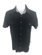 French Connection UK Style Men&#39;s Black Golf Polo Short Sleeve Size Small - £16.28 GBP
