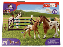 Schleich Horse Club LISA’S TOURNAMENT TRAINING SET, 42433, 17 pcs OPEN BOX - £21.66 GBP