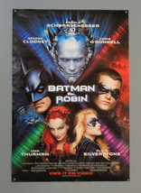 40x27 Batman Robin 1997 movie poster:George Clooney/Mr Freeze/Batgirl/Poison Ivy - £18.74 GBP