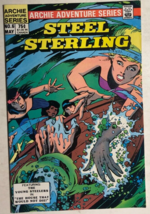 Steel Sterling #6 (1984) Archie Adventure Comics VG+/FINE- - £11.86 GBP
