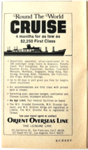 1970 Orient Overseas Cruise Line Advertisement Vintage Oriental Esmerald... - $19.99