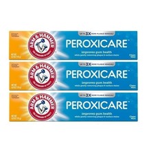 Arm &amp; Hammer Peroxicare Toothpaste Clean Mint Fluoride Toothpaste 3 Pack - £14.42 GBP