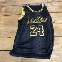 Kobe Bryant Black Mamba Custom Snake Print Stitched Basketball Jersey Size S - $33.66