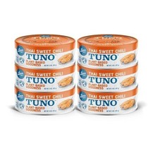 Loma Linda Tuno - Thai Sweet Chili (5oz 6 Pack) Fishless Tuna - Plant Based - £17.26 GBP