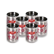 Stainless Steel Tumbler Water Drinking Glass Set -6 - $59.92