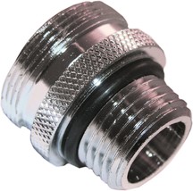 Chrome-Plated 1/2-Inch Male Iron Pipe Shower Arm Ball Adaptor Lasco 08-2475 With - £24.66 GBP