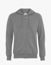 CLASSIC ORGANIC ZIP HOOD - STORM GRAY Ref: CS1007- XL - $65.44