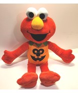Sesame Street Halloween Elmo Plush Pumpkin Costume Stuffed Animal Toy 17... - $336.77 MXN
