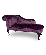 Ashford Handmade Shimmer Amethsyt Purple Chaise Lounge Bedroom Accent  - $423.98 CAD