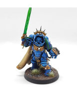 Ultramarines Captain in Gravis Armour Well Painted Warhammer 40k Space M... - €72,94 EUR