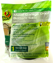 Garage door Bottom Seal Heavy Duty Rubber By Duck 2.75&quot; Wide .35&quot; Thick ... - £15.81 GBP