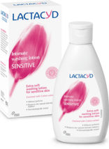 Lactacyd Intimate Washing Lotion Sensitive Lactic Acid Cotton Extra Deli... - $20.97