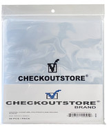 CheckOutStore Clear Plastic OPP for 12&quot; LP Vinyl Record Album Covers 4 M... - $18.82+