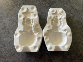 Nowell  #NM 320 - Santa on Snowball Holding Star Ceramic Mold - €4,75 EUR