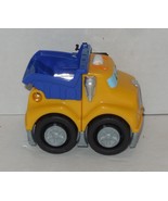 Mega Bloks Building Basics Build &#39;n Race Toy Vehicle Dump Truck Yellow Blue - €8,97 EUR