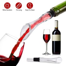 Portable Wine Aerator Pourer Liquor Bottle Pourers Drink Aerating Decanter Spout - £14.95 GBP