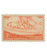 1954 U.S. #1061 3¢ Wheat Field and Wagon Train Postage Stamps | (29) Unused - £9.34 GBP