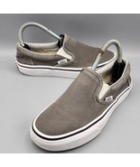 Vans Slip On Size M 5.5 W 7 Skaters Canvas Skateboarding Off The Wall Shoes - $19.34