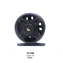 New Ice Fishing Reel 40 50 60mm Right/Left Handed Fishing Raft Wheel Ice Fly Win - £66.78 GBP