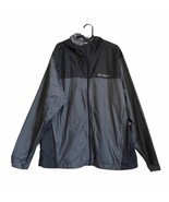 Columbia gray zip up windbreaker Jacket Men’s Size L Large - $25.46