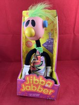 Jibba Jabber VTG 1994 ERTL Co Green Hair 14&quot; Noise Maker Doll with Origi... - £35.40 GBP