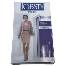 Jobst Womens Opaque Compression Knee Stockings 30-40 mmhg Supports Close... - $49.99