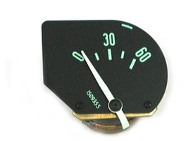 1961-1962 Corvette Gauge Oil Pressure 60 Lbs. Green Face - £63.26 GBP