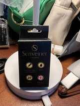 Scriveiner Fountain Pen Ink Cartridges BLACK 20 Standard Inte ENGLAND - $15.95