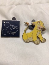 2002 Lion King Young Simba Walt Disney Collector&#39;s Trading Pin &amp; Hidden Mickey - £6.37 GBP
