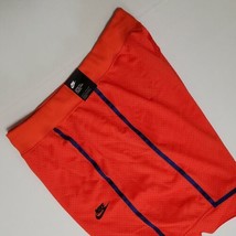Nike Sportswear Mens Size XL Mesh Basketball Shorts Orange Navy Blue AR2418-891 - £47.19 GBP