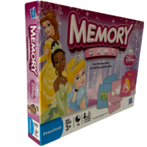 Memory Matching Game Disney Princess Edition By Hasbro Excellent Conditi... - $10.03