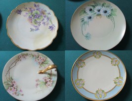 Moritz Zdekauer Austria Weiman Plates Blue Daisies Wild Roses Violets PICK1 - £64.73 GBP