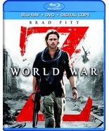 World War Z UNRATED UNCUT Blu-ray + DVD DIGITAL CODE MAY BE EXPIRED NEW - £6.24 GBP