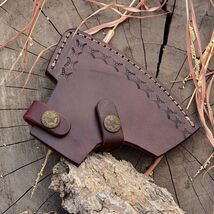 Hunting Holster Leather Axe Hatchet Blade Cover Axe Head Sheath Case Bel... - $13.32