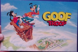 Vintage Walt Disney&#39;s &quot;The Goof Troop&quot; TV Show Goofy Postcard Fall 1992 ... - $56.91 MXN
