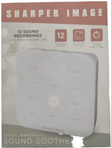 Sharper Image Digital Tranquility Sound Soother 12 Relaxing Sounds 30/60/90 Time - £15.73 GBP