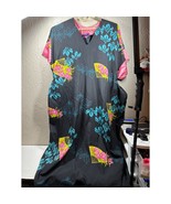 1960’s Vintage Guadalupe Of Hawaii Long Women’s Hawaiian Dress One Size - $2,051.57 MXN
