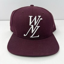 Public School New York PSNY WNL New Era 9Fifty Hat Strapback Cap Maroon GUC - $921.74 MXN