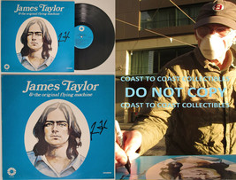 James Taylor signed autographed The Original Flying Machine album LP COA proof - £232.58 GBP