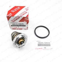 New Genuine Toyota Lexus 88-05 Engine Coolant Thermostat &amp; Gasket 90916-... - $44.79
