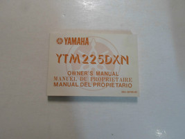 1985 Yamaha YTM225DXN Owners Manual FACTORY OEM BOOK 85 English Spanish ... - £17.64 GBP