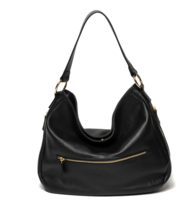 Laggo Taylor Handbag Black Leather Hobo Purse - £94.96 GBP