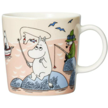 Arabia Moomin Summer mug 2022 Fishing / Kalassa *NEW - $39.59