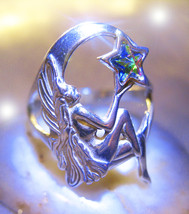 HAUNTED RING MASTER OF THE MYSTICAL WORLD 8000 EXTREME MAGICK MYSTICAL TREASURE  - $66.83