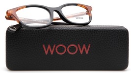 New Woow Marry Me 1 Col 5033 Black Havana Brown Eyeglasses 52-17-140mm B34mm - £160.61 GBP