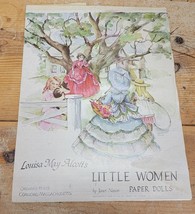 Vintage UNCUT 1981 Louisa May Alcott&#39;s Little Women Paper Dolls As-Is - £14.98 GBP