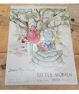 Vintage UNCUT 1981 Louisa May Alcott&#39;s Little Women Paper Dolls As-Is - $18.81