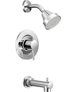 Modern Tub And Shower Trim Kit With Pressure Balancing, Chrome, Moen T2193. - £154.93 GBP